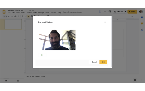 Record to Slides screenshot
