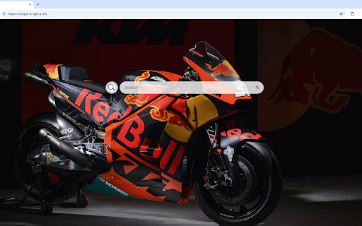 KTM Motorcycle Live Wallpaper screenshot