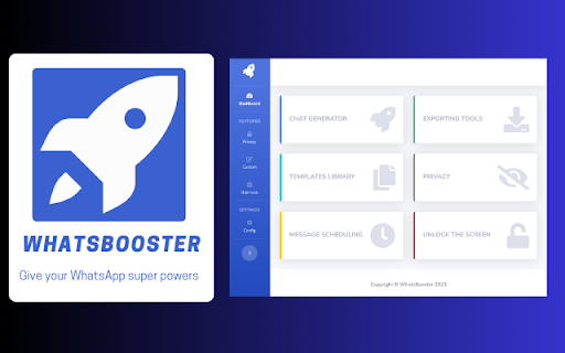 WhatsBooster screenshot