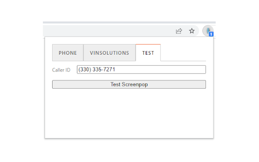 PCS Screenpop for VinSolutions screenshot
