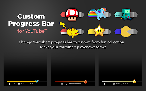 Custom Progress Bar for YouTube™ screenshot
