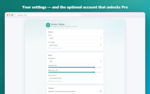 ScrnCap – Screenshot & Full Page Capture screenshot