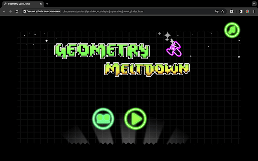 Geometry Dash Jump Meltdown screenshot