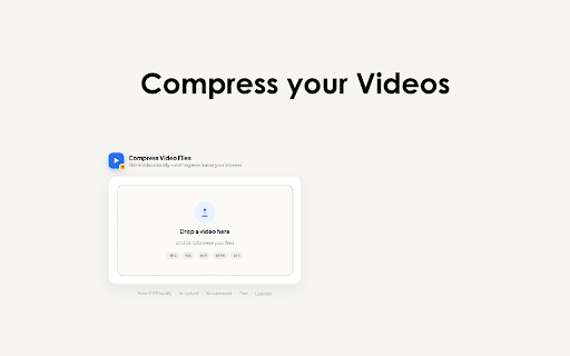 Compress Video Files screenshot