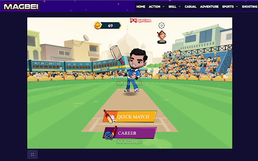 Cricket Legends Unblocked Game screenshot