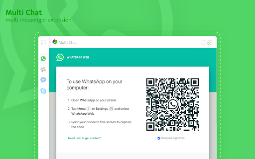 Multi Chat - Messenger for WhatsApp screenshot