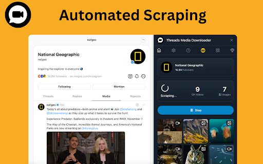 Media Downloader for Thread screenshot
