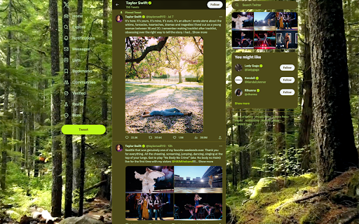 TechnoJungle for X/Twitter.com screenshot