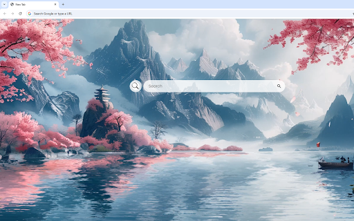 Japanese Spring Live Wallpaper screenshot