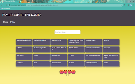 Family Computer Games screenshot