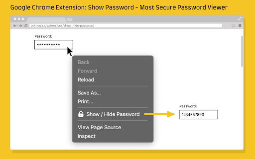 Show Password - Most Secure Password Viewer screenshot