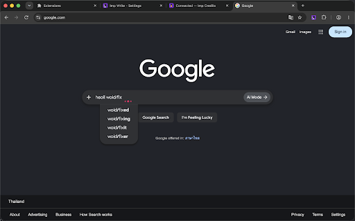 Imp Write screenshot