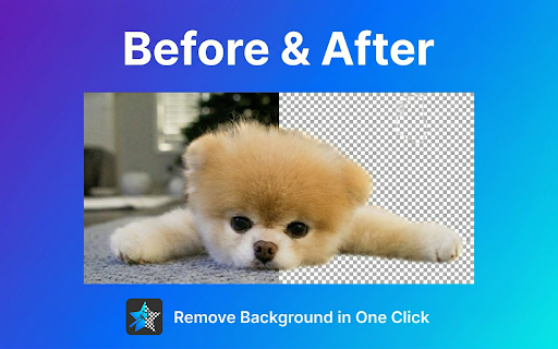 Remove background in one click screenshot
