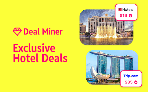 Deal Miner - Hidden Hotel Deals, Price Comparison, Travel Discounts screenshot