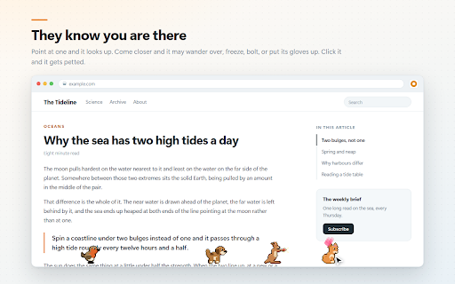 Desktop Pet: Virtual Companions screenshot