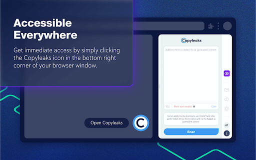 AI Content Detector - Copyleaks screenshot