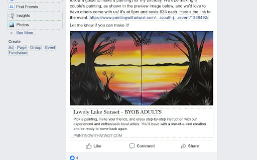 Tracking & Ad Removal on FaceBk screenshot