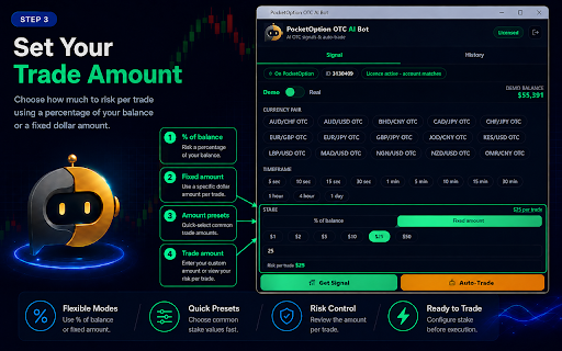 PocketOption OTC AI Bot screenshot