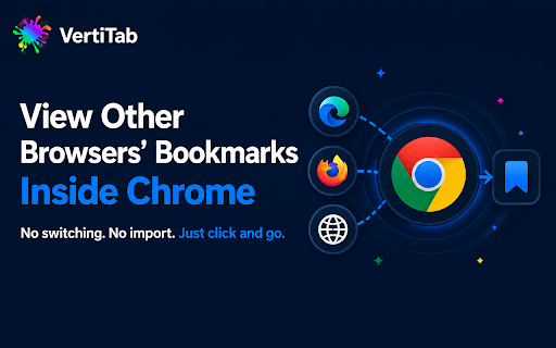 VertiTab – Vertical Tab Manager | Sessions, AI Groups & Bookmark Sync screenshot