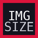 Image Size Overlay icon