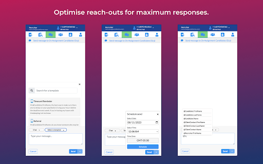 WorkLLama Messaging screenshot