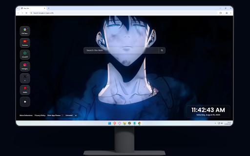 Sung Jin Woo Darkness Solo Leveling Live Wallpaper screenshot