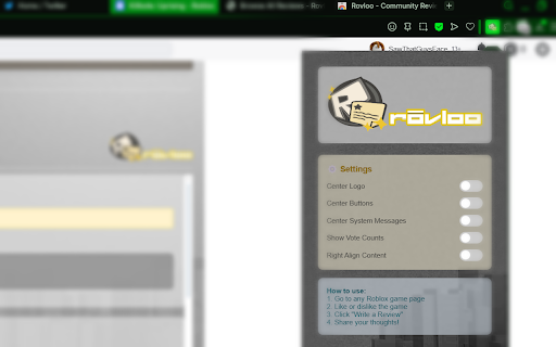 Rovloo - Community Reviews for Roblox screenshot