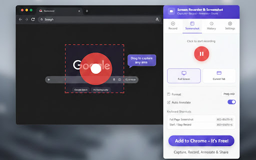 Screen Recorder and Screenshot Tool screenshot