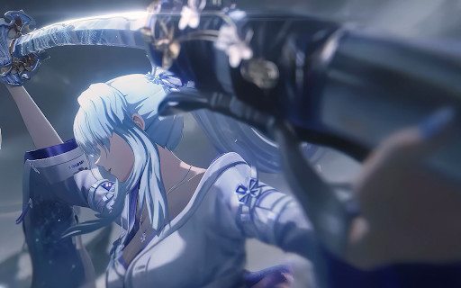 Hiyuki Silverblade Wuthering Waves Live Wallpaper screenshot