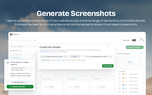 TestMu AI (formerly LambdaTest) screenshot