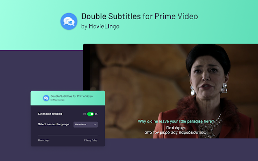 Double Subtitles for Prime by MovieLingo screenshot