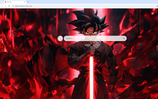 Goku Black Warrior Live Wallpaper screenshot