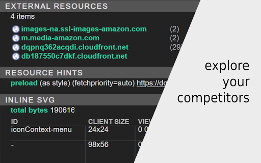 META SEO inspector screenshot