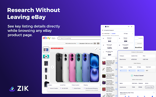 eBay Sold History Button - See Item Purchase History screenshot