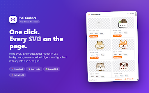 SVG Grabber by SVG Forge screenshot