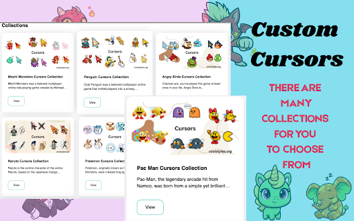 Custom Cursors - Fun & Animated Cursors screenshot