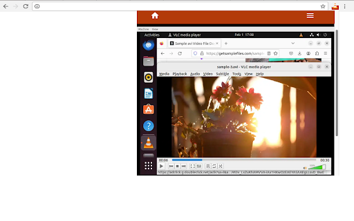 VLC online - multimedia player screenshot