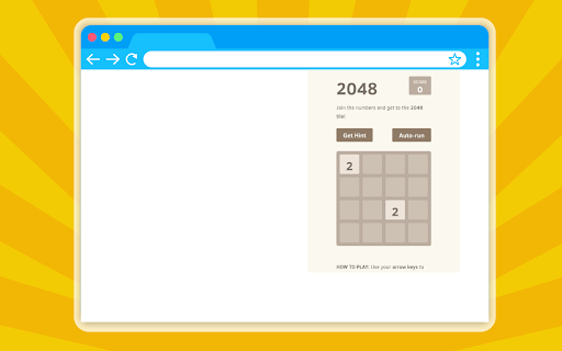 2048 Game screenshot