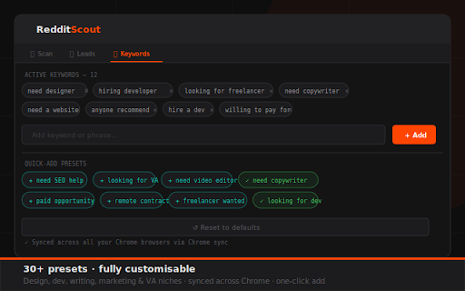 Reddit Scout screenshot
