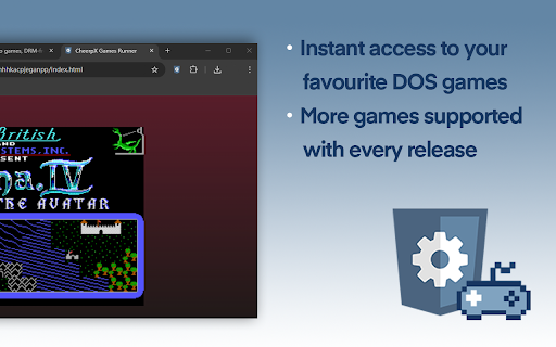 CheerpX Games Runner Beta screenshot