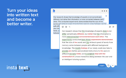 InstaText screenshot