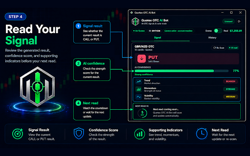 Quotex OTC AI Bot screenshot