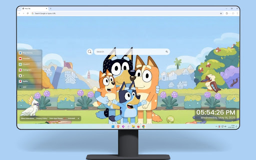 Bluey Family Live Wallpaper screenshot