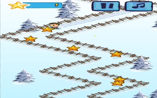 Groovy Ski Drift Skiing Game screenshot