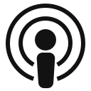 Podcasts - A player, downloader, transcriber icon