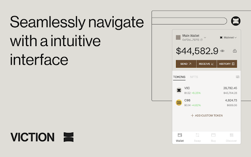 Viction Wallet screenshot