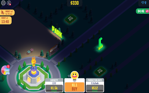 Idle Light City - City Management Simulation Game screenshot