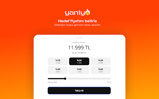 Yaniyo.com: Amazon Türkiye Fiyat Geçmişi & Fiyat Takip screenshot