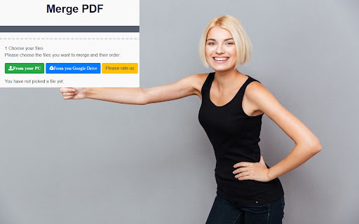 Merge PDF screenshot