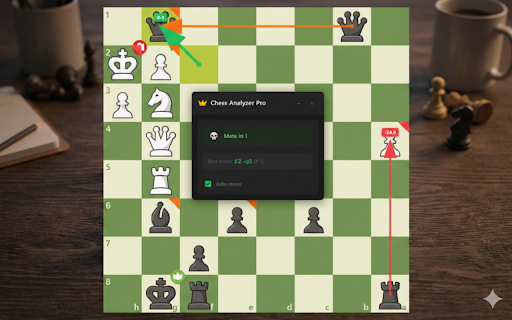 Chess Analyzer Pro (Auto Move) screenshot